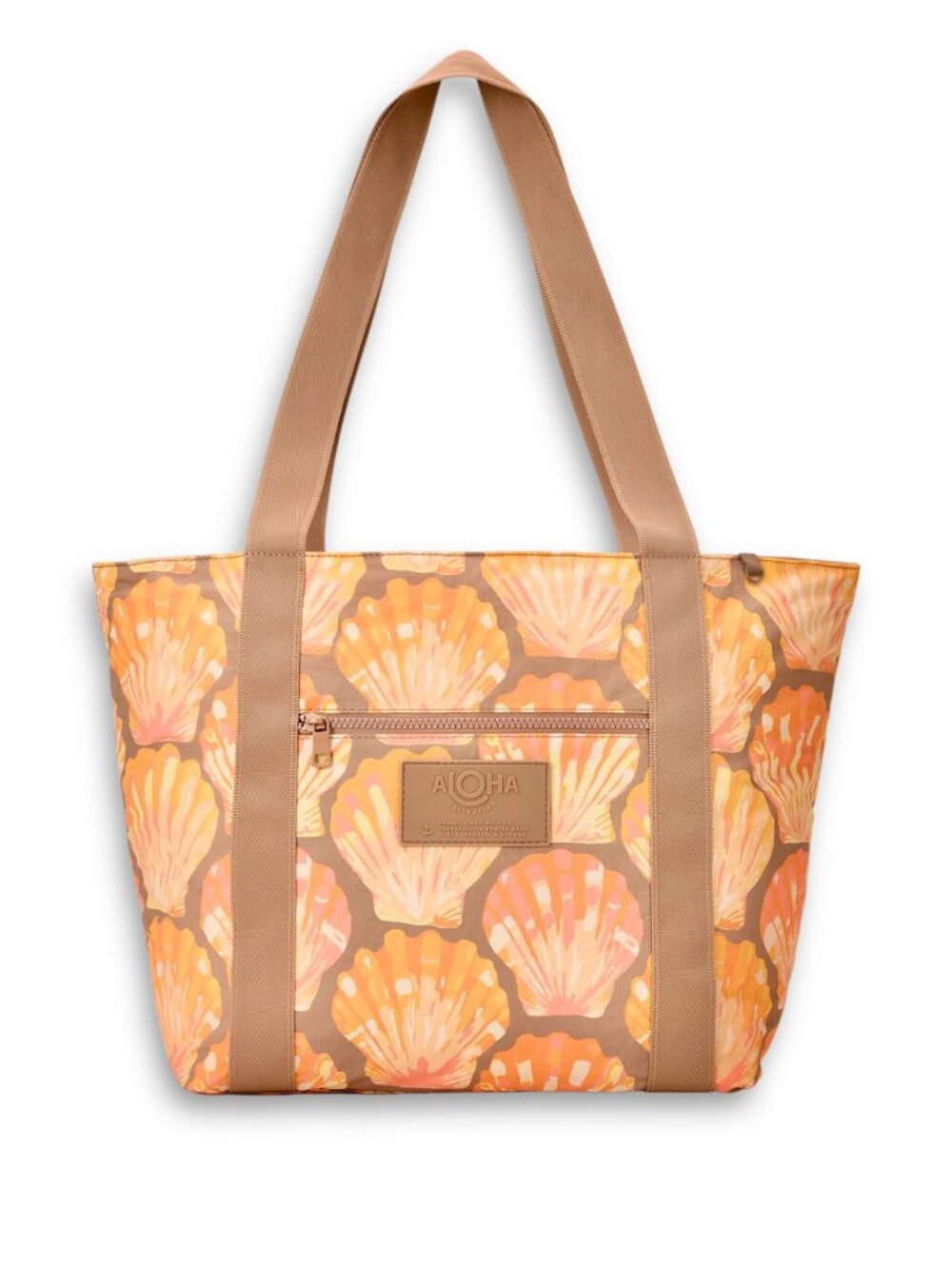 ALOHA Collection—Nylon Zipper Tote—Limited Edition Sunrise Shells *NWT*